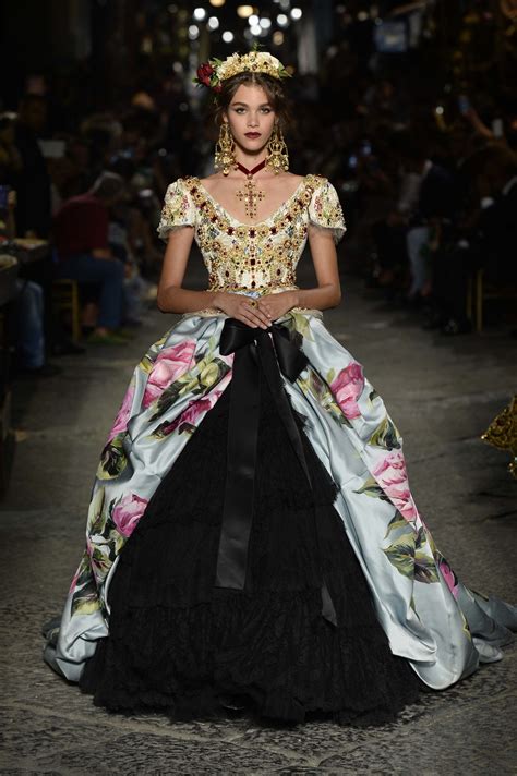 dolce and gabbana couture dresses